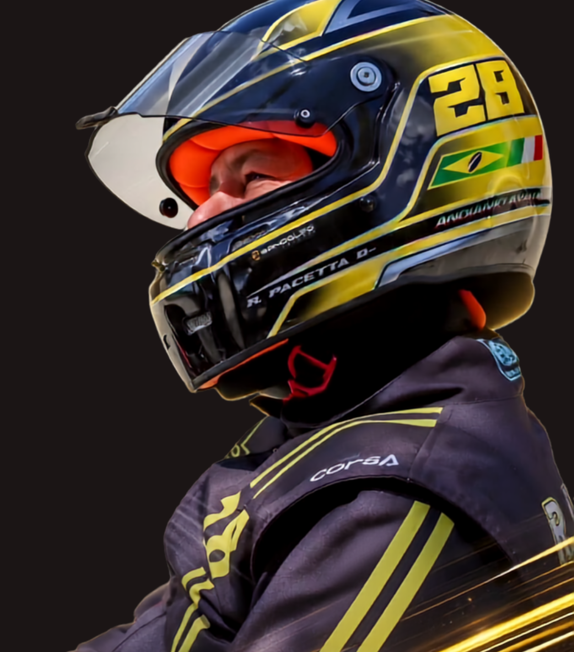 Rodrigo Pacetta, instrutor da P28 Escola de Pilotagem